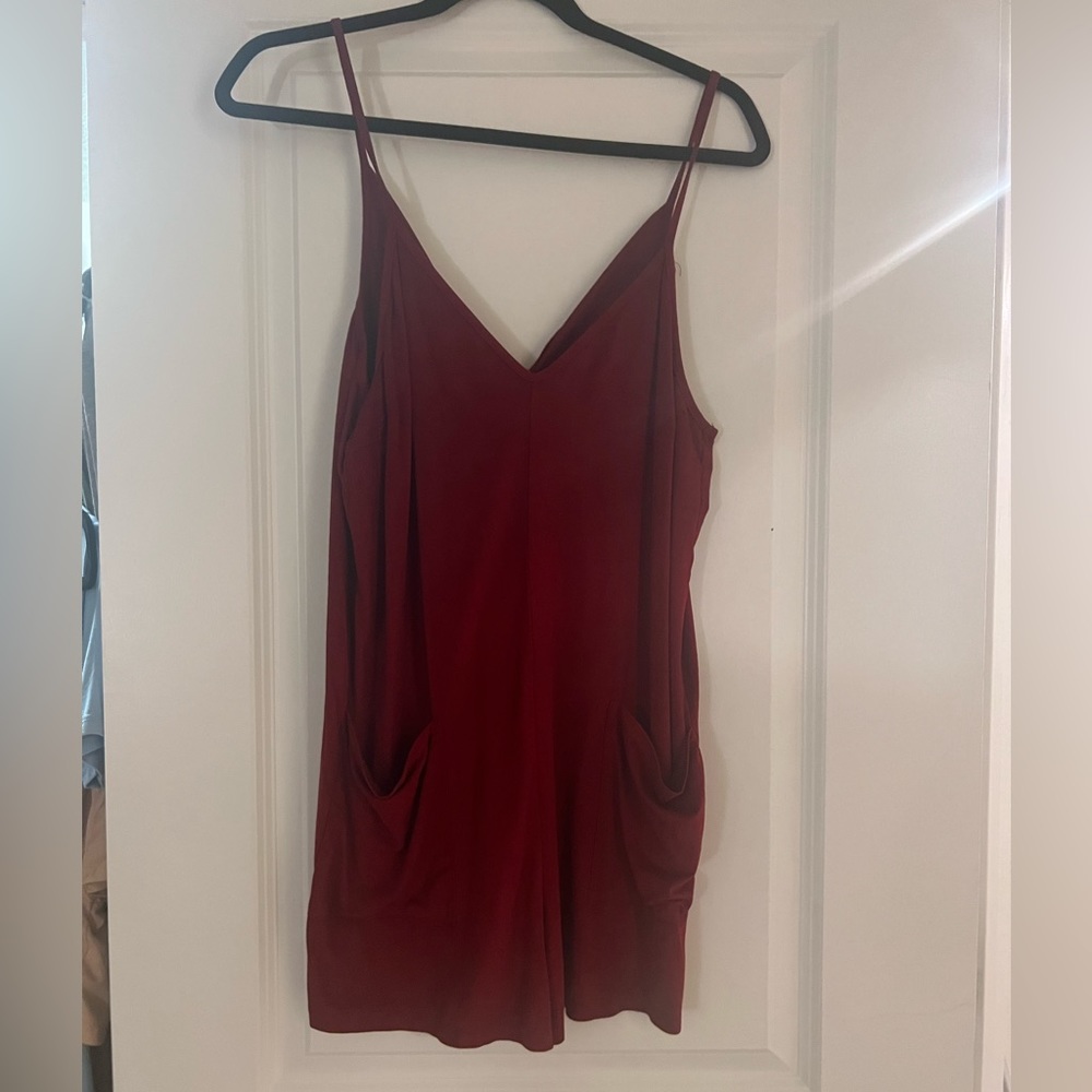 Red romper